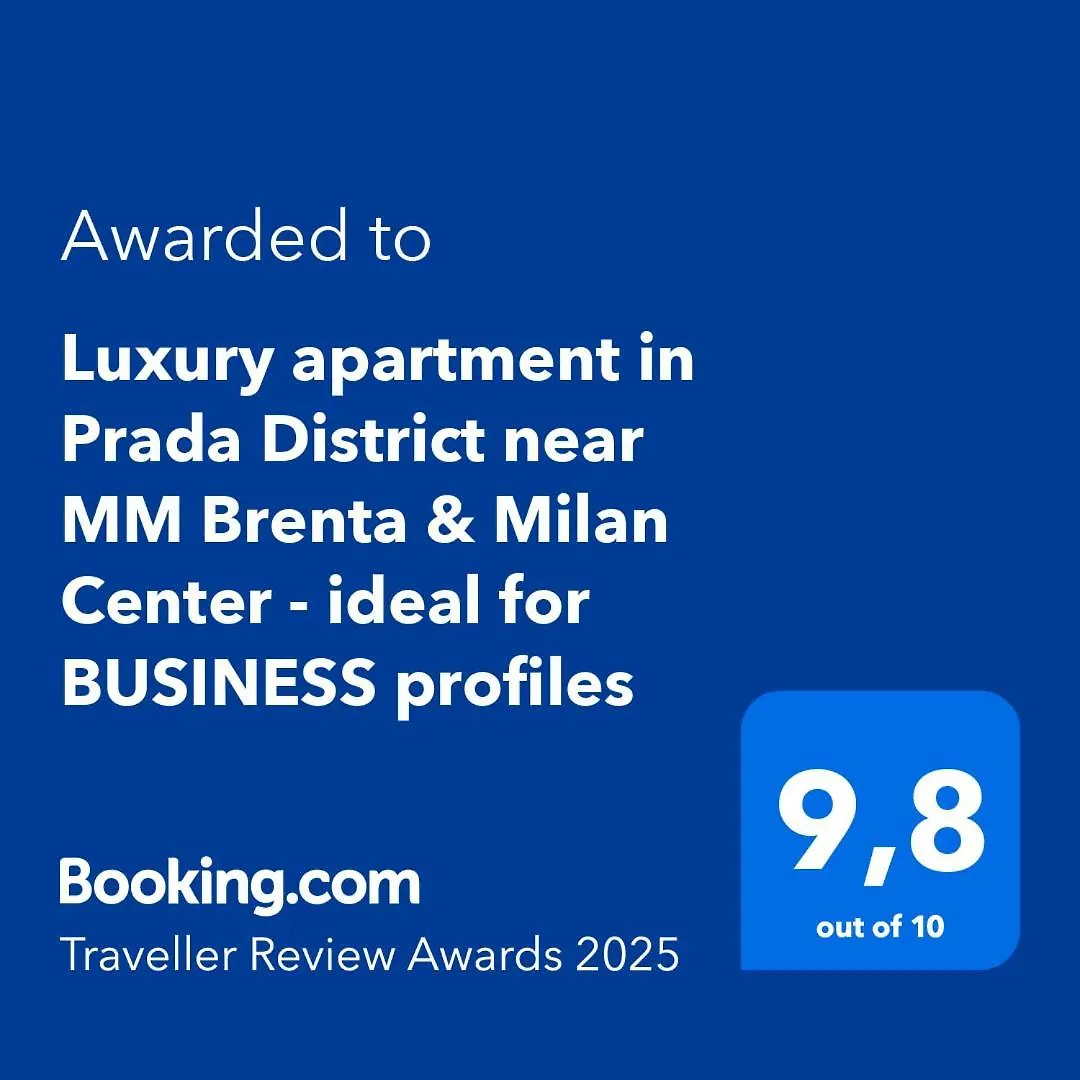 Luxury Apartment In Prada District Near Mm Brenta & Milan Center - Ideal For Business Profiles Italy